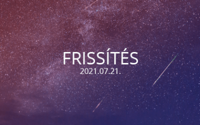 Frissítés 2021.07.21