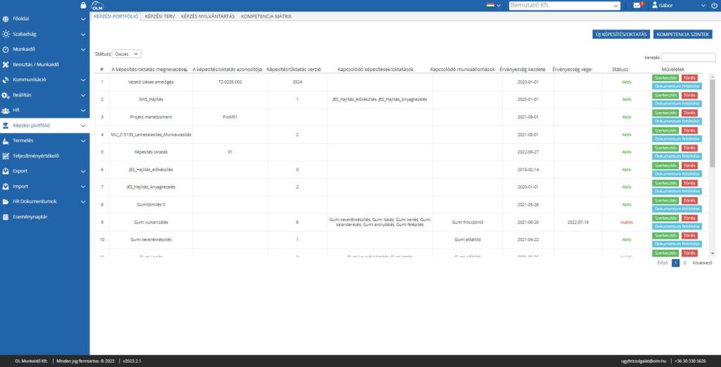 kompetencia-modul-dolgozo-kepesites-funkcio-olm-rendszer-2023 Bosztás modul könnyed tervezés - OLM Rendszer