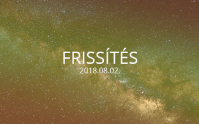 Frissítés 2018.08.01.