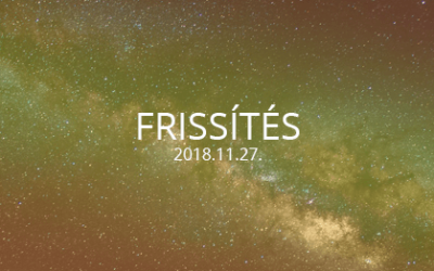 Frissítés 2018.11.27.