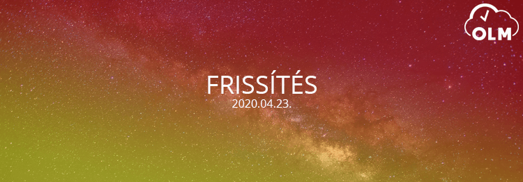 Frissítés 2020.04.22.