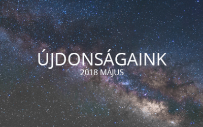 Újdonságaink 2018 Május