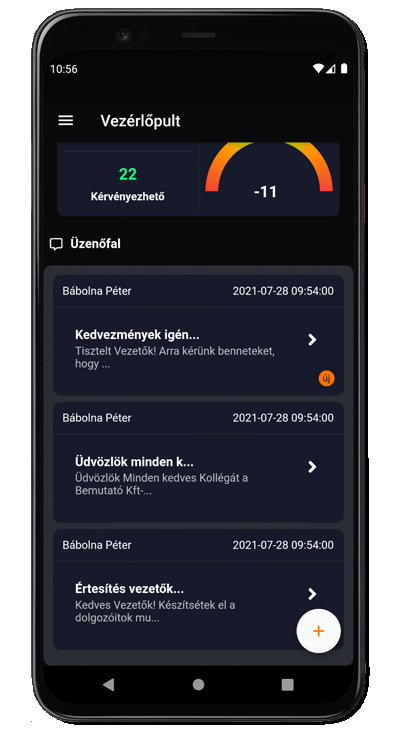 Munkaruha modul - OLM Rendszer