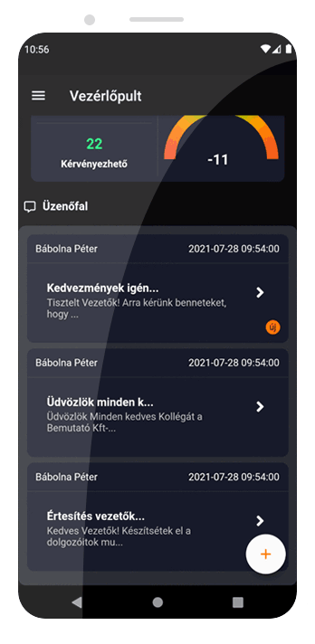 Bosztás modul könnyed tervezés - OLM Rendszer